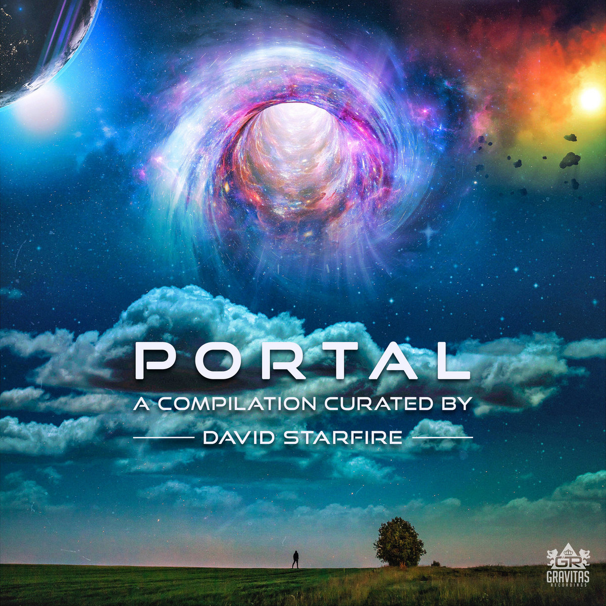 album cover portal compilation david starfire gravitas recordings